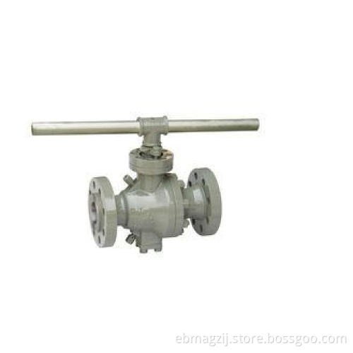 300lb Free Leakage API 6D Casting Trunnion Ball Valve For C